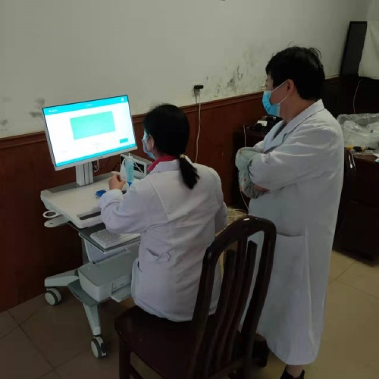 信陽市羊山新區(qū)某社區(qū)衛(wèi)生服務中心采購科進品牌超聲骨密度儀產品